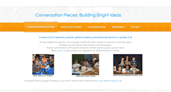 Desktop Screenshot of conversationpieceslearning.org